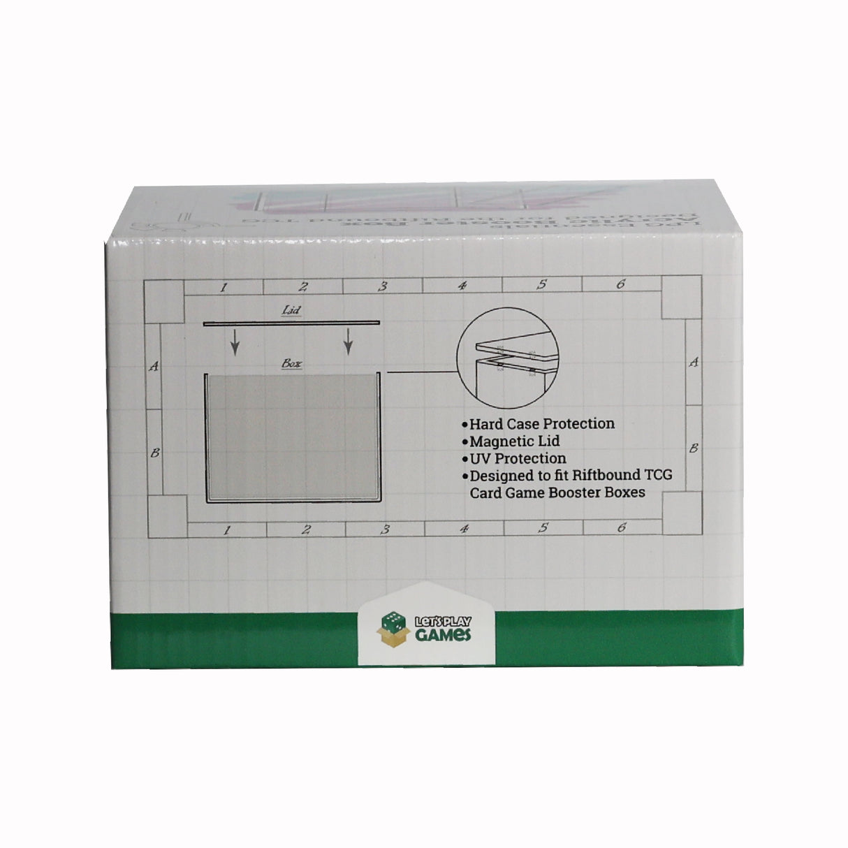 LPG Essentials Acrylic Booster Box Protector - Riftbound