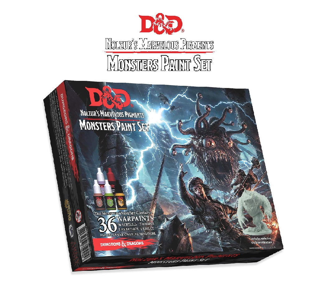 Army Painter - D&D Nolzur's Marvelous PiGMents Monster Paint Set