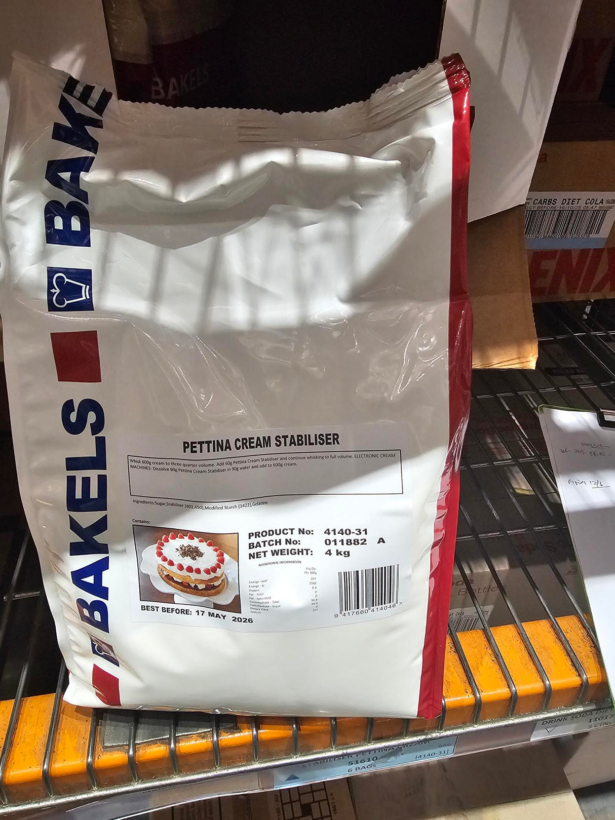 Stabiliser Pettina Cream - Pettina - 4KG