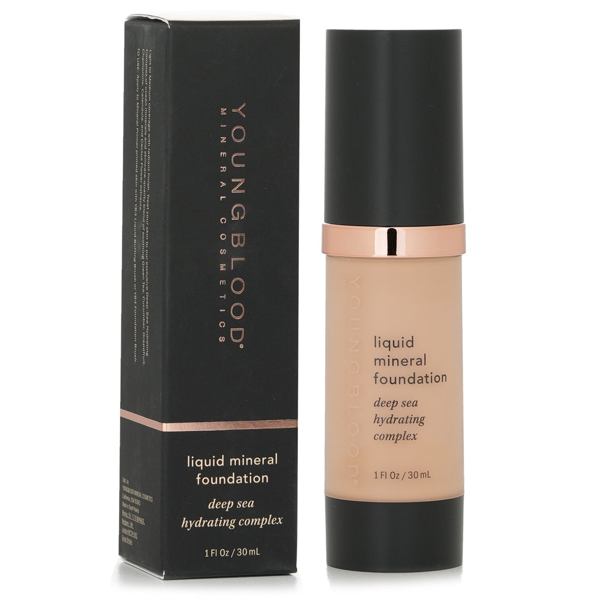 Youngblood - Liquid Mineral Foundation - Pebble - 30ml/1oz