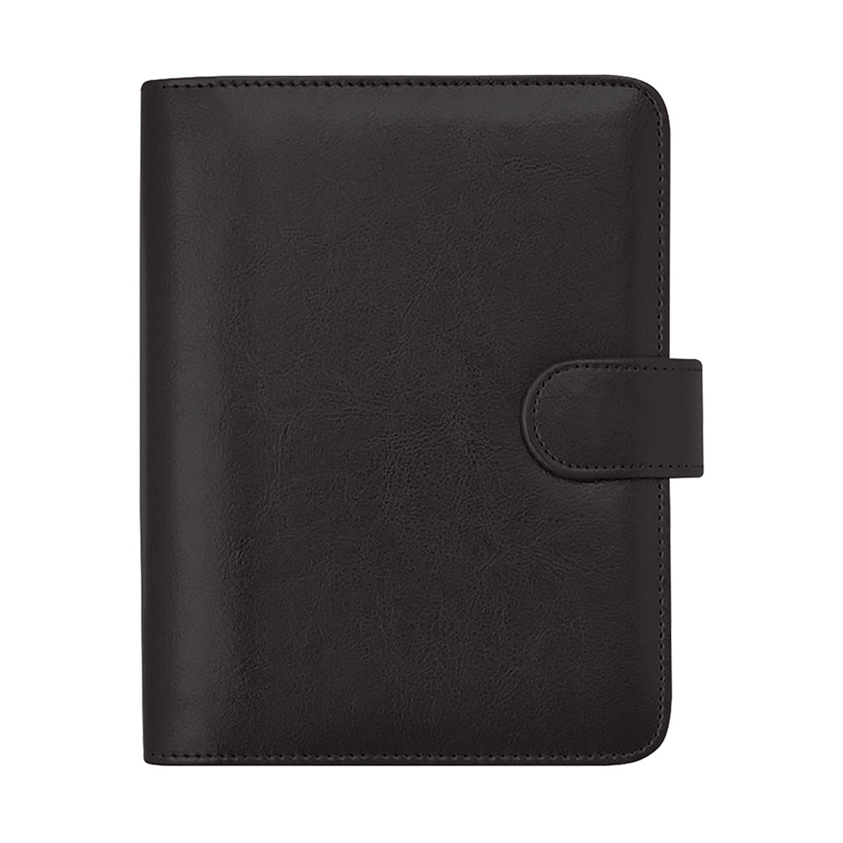 Debden Dayplanner Organiser Personal Snap Closure PU Black