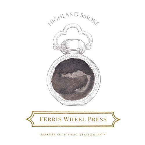Ferris Wheel Press Fountain Pen Ink Highland Smoke 38ml