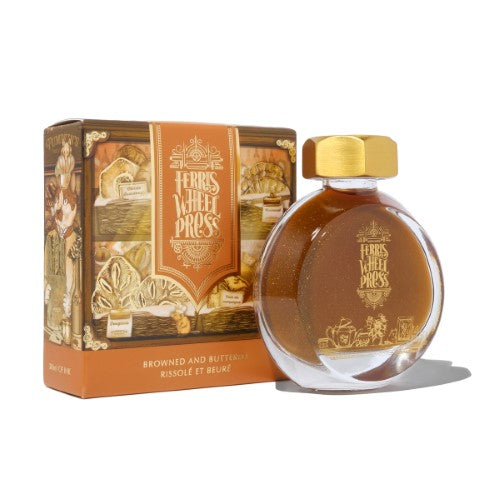 Ferris Wheel Press Fountain Pen Ink Browned and Buttered 38ml