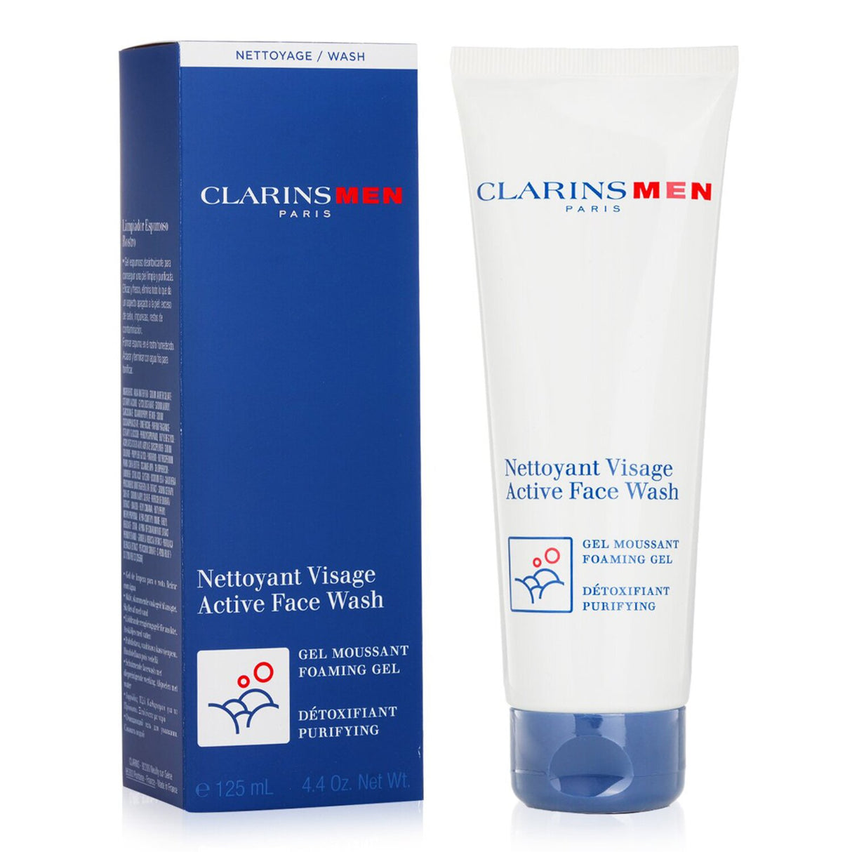 Clarins - Men Active Face Wash - 125ml/4.4oz