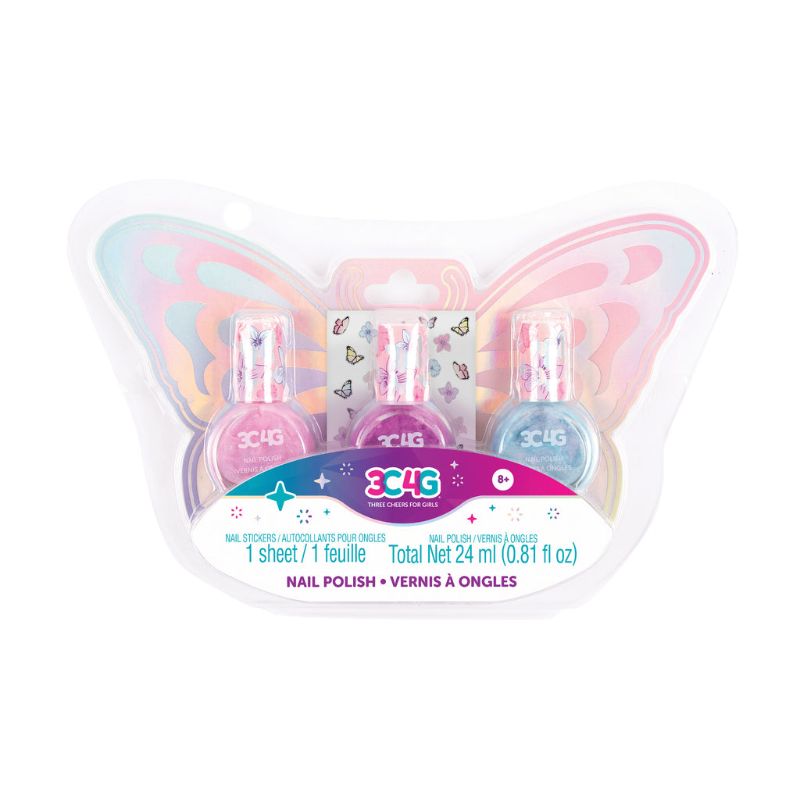 Butterfly Nail Polish Trio