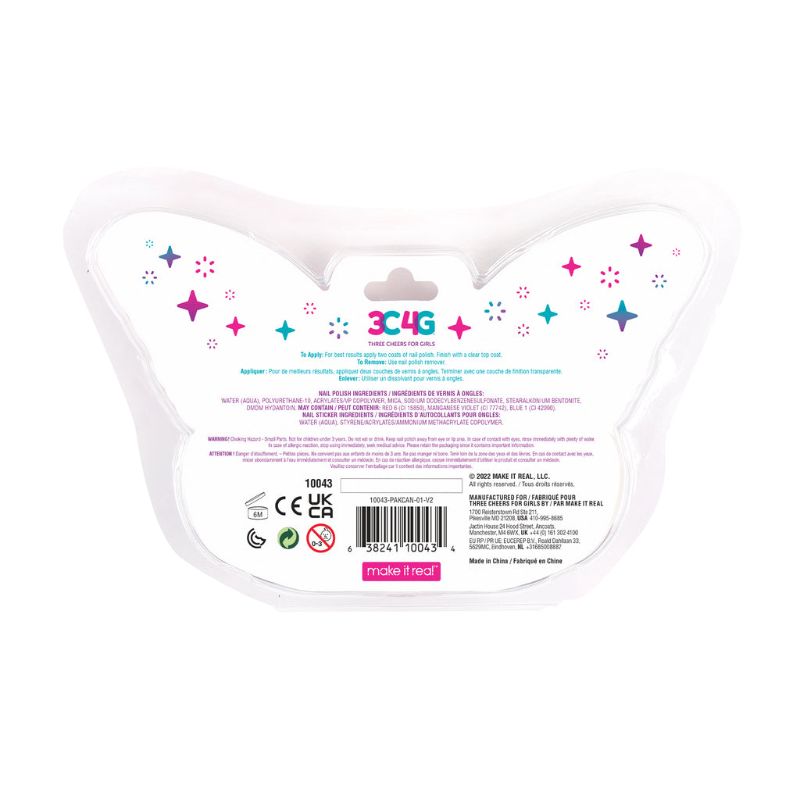 Butterfly Nail Polish Trio