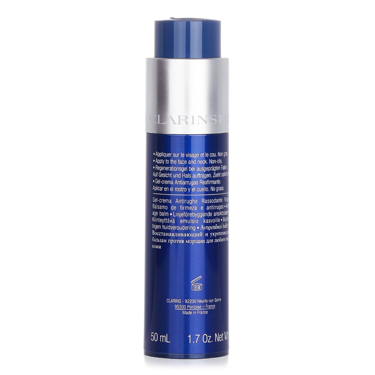 Clarins Men Line-Control Balm promotes youthful skin by firming and uplifting sagging areas, especially around the chin.