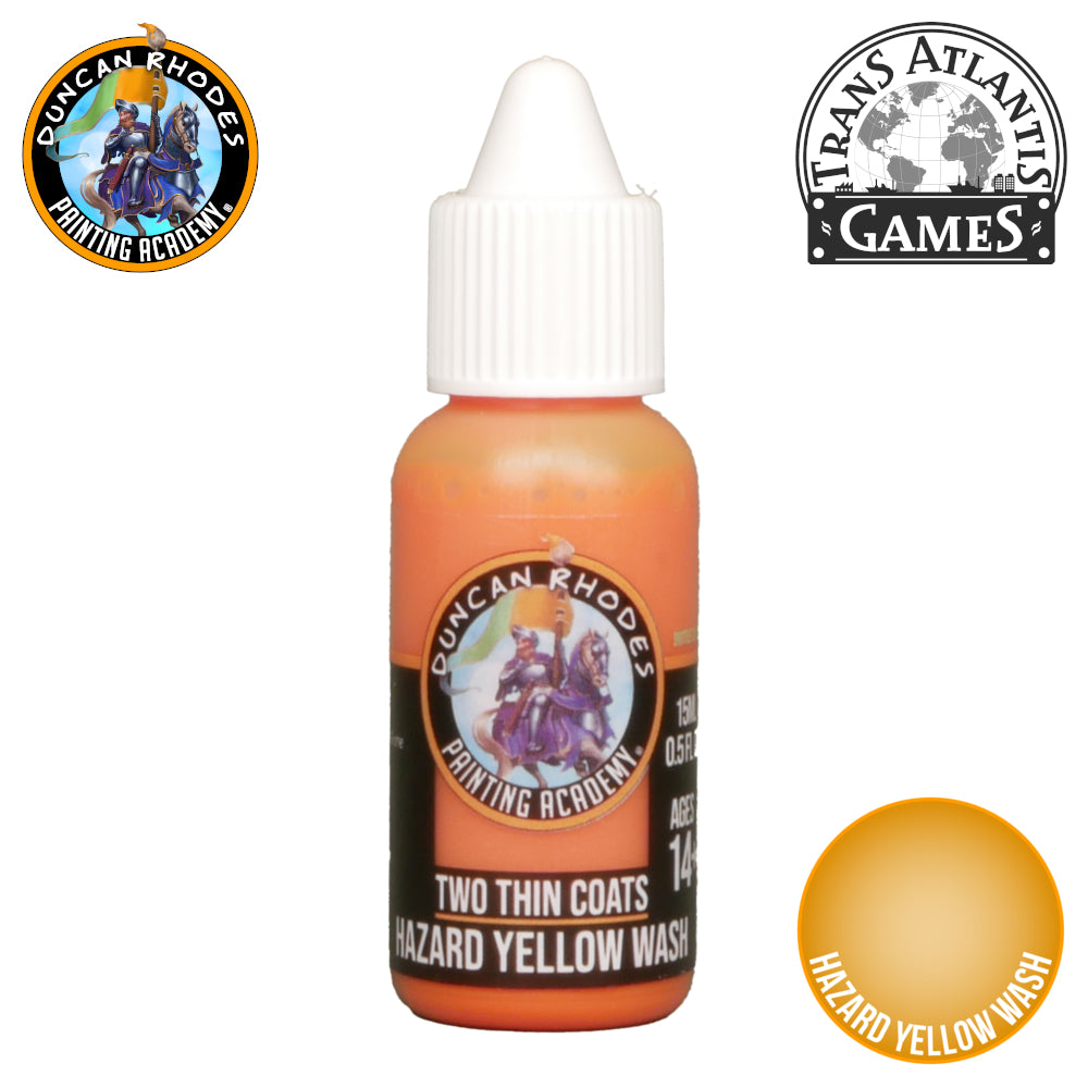 Two Thin Coats - Hazard Yellow Wash 15ml - Model Paint