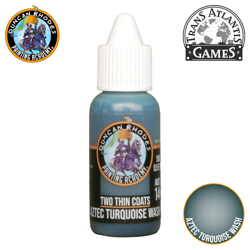 Two Thin Coats - Aztec Turquoise Wash 15ml - Model Paint
