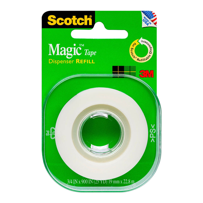 3M Scotch Magic Tape 205L Refill Roll 19mmx22.8m