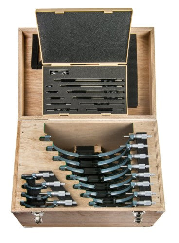 Mitutoyo Outside Mic Set 0-300mm Individual Micrometers