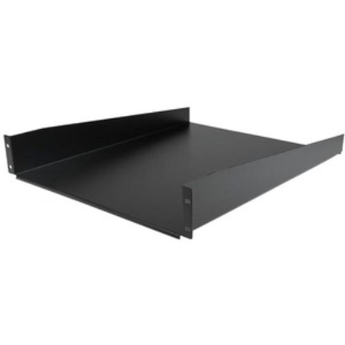 StarTech.com 2U 22in Depth Fixed Rack Mount Shelf - 50lbs/22kg - 2U Rack Height