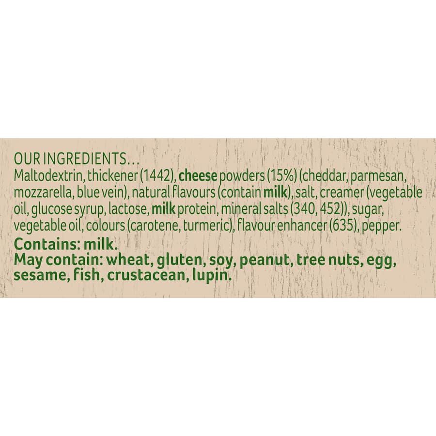 Continental Cheese Sauce Four Cheeses Instant Mix Sachet 30g