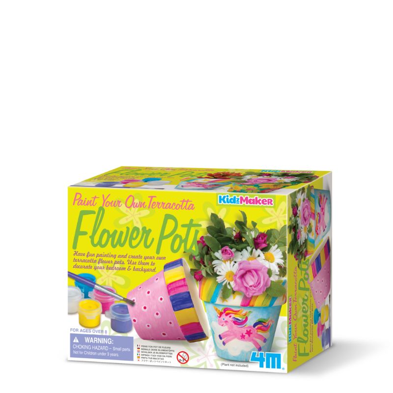 Paint Your Own Flower Pots