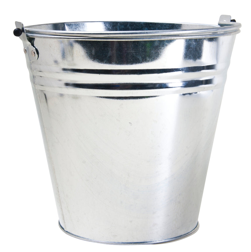 Galvanized Zinc Bucket - 10l (Set Of 3)