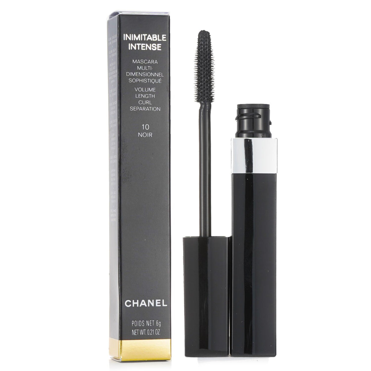 Chanel - Inimitable Intense Mascara - # 10 Noir - 6g/0.21oz