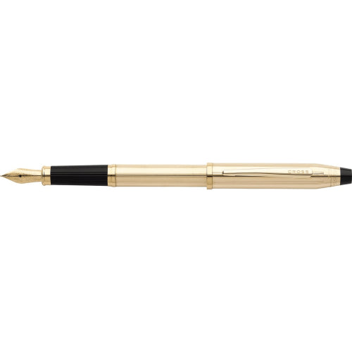 Cross Century Ii 10ct Gold Fuontain Pen, Medium Nib