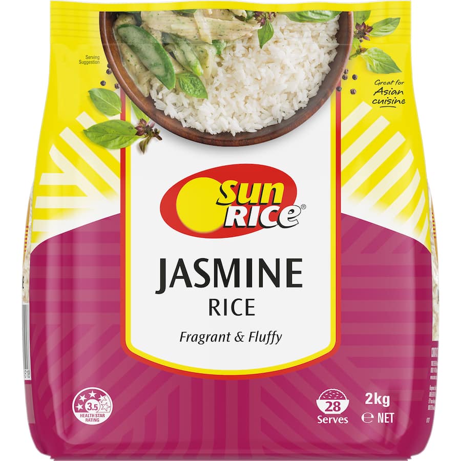 Sunrice Jasmine Rice 2kg