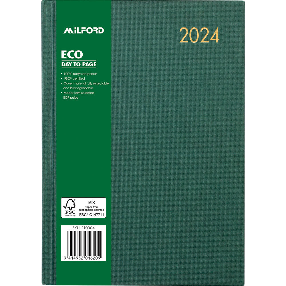 Collins Eco A51 Day Per Page Diary Even Year