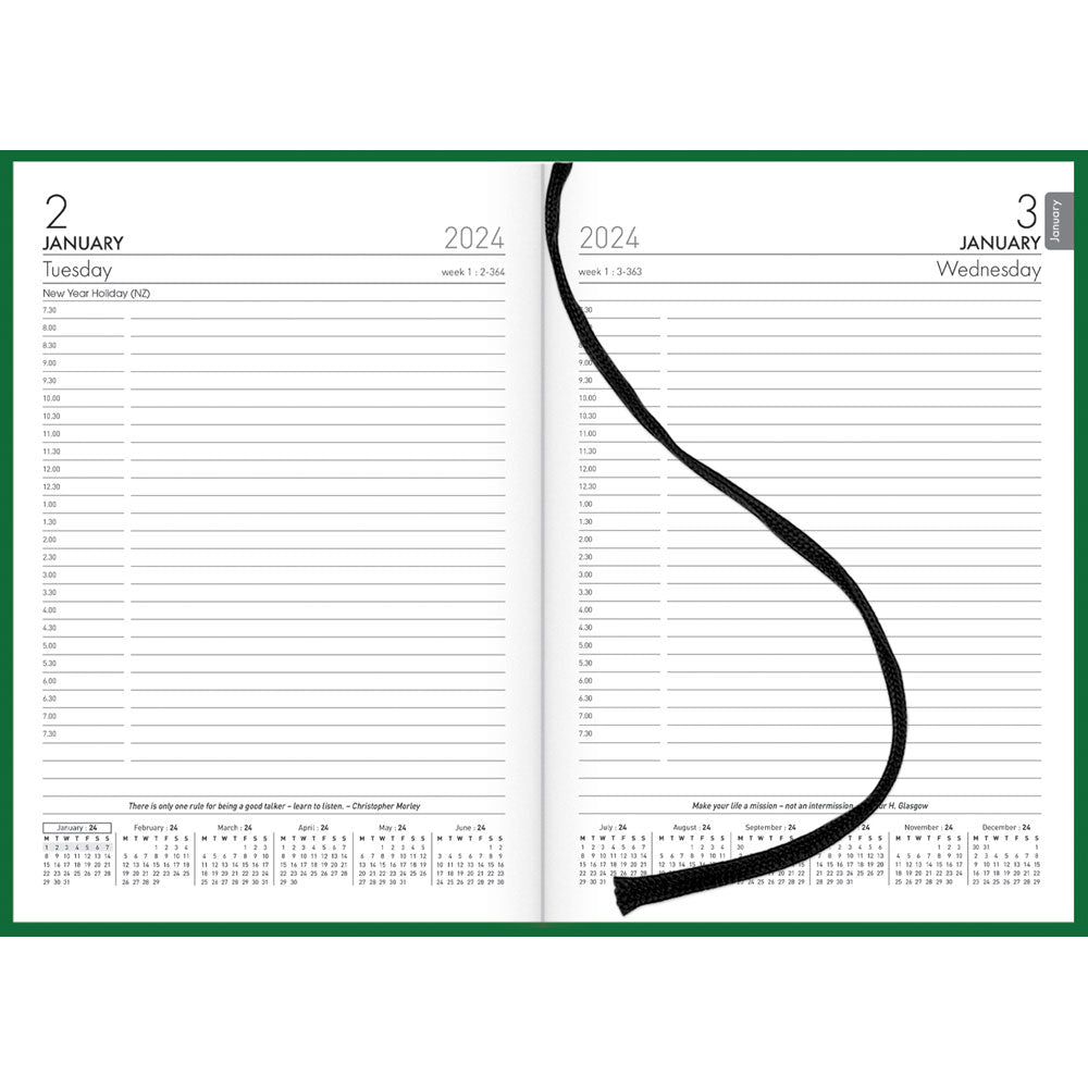 Collins Eco A51 Day Per Page Diary Even Year