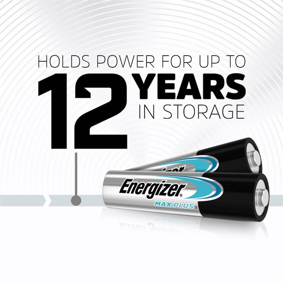 Energizer Max Plus Batteries Aa 5pack