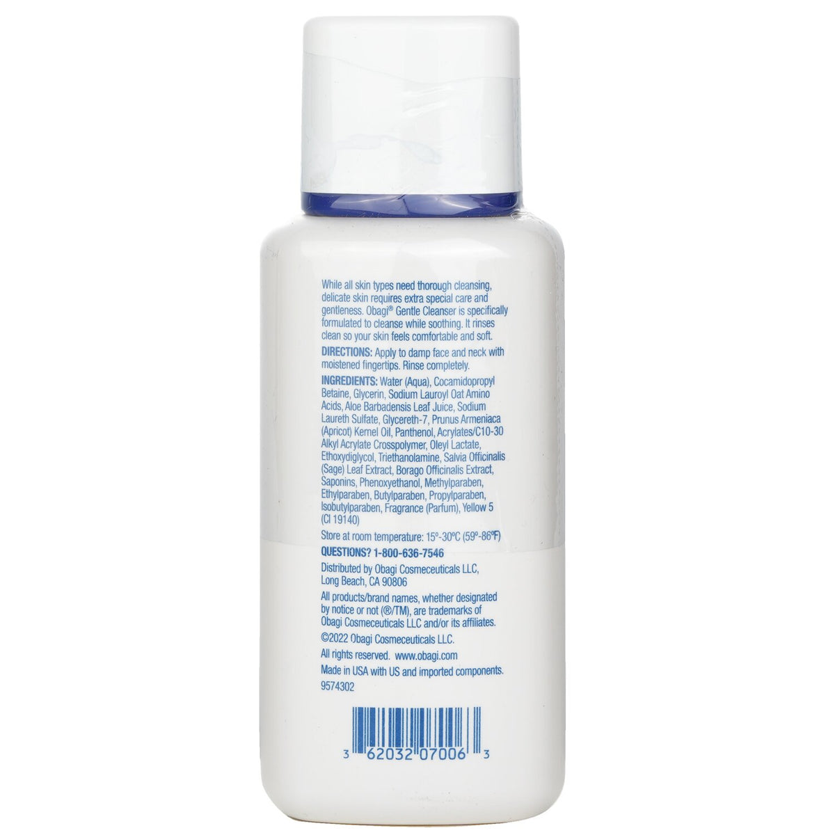 Obagi Nu Derm Gentle Cleanser 198ml/6.7oz