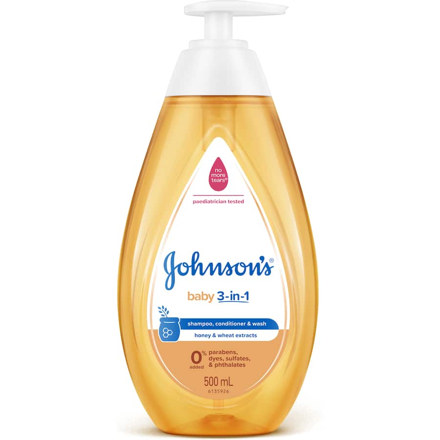 Johnsons Baby Shampoo & Conditioner 500mL