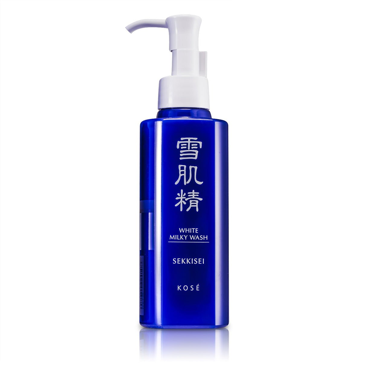 Kose Sekkisei White Milky Wash 140ml, a gentle foaming cleanser for radiant, hydrated skin, perfect for sensitive complexions.
