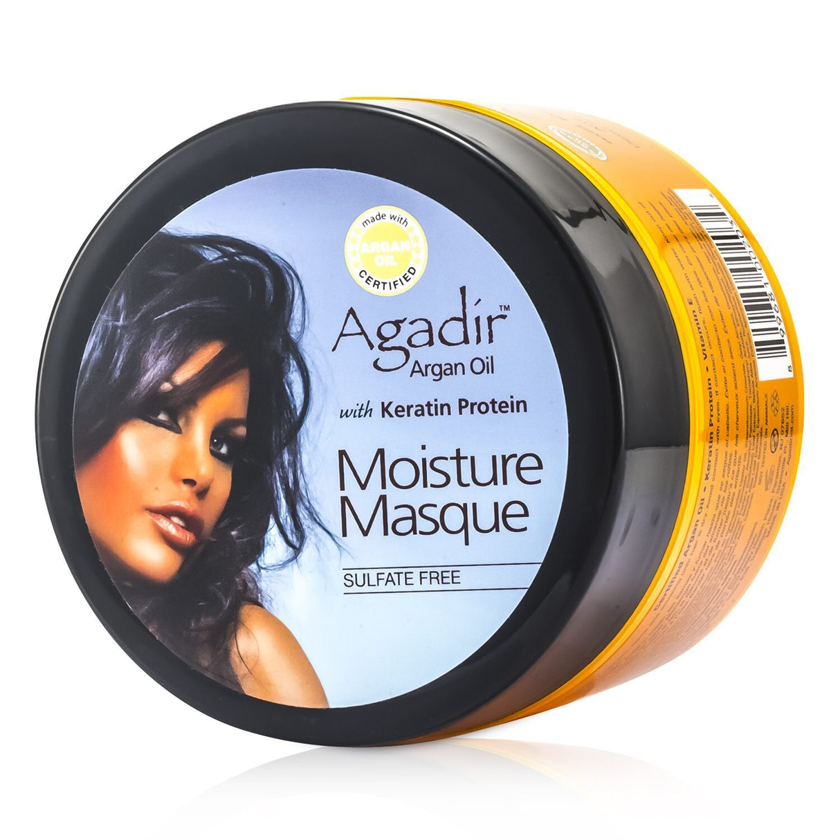 Agadir Argan Oil Moisture Masque is a nutrient-rich mask that hydrates and repairs all hair types with Argan oil.