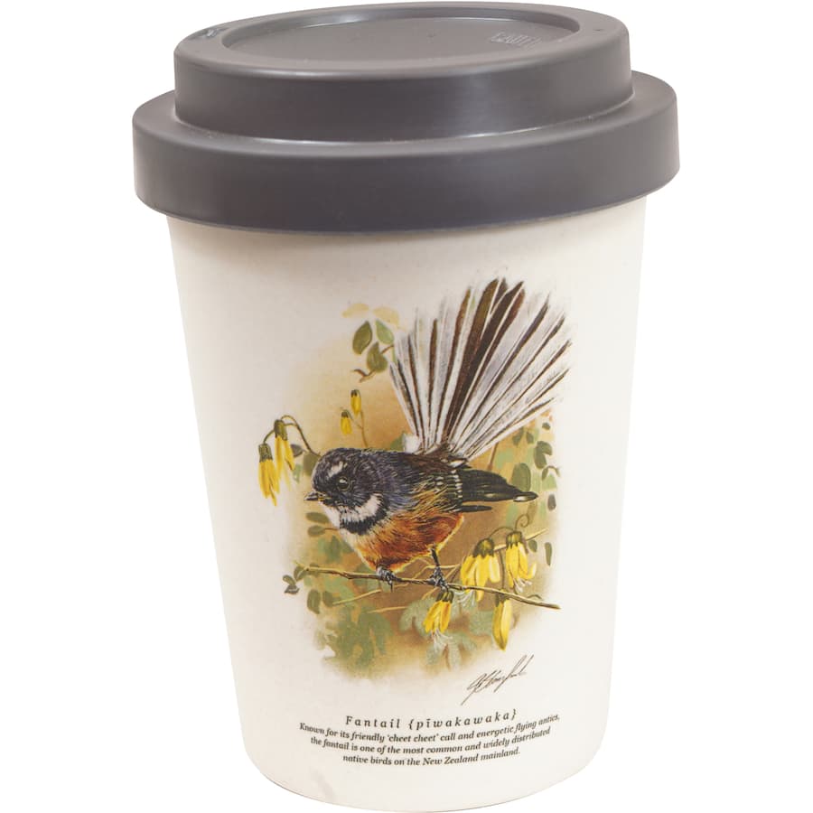 Food Guru Mugs Bamboo With Lid Each