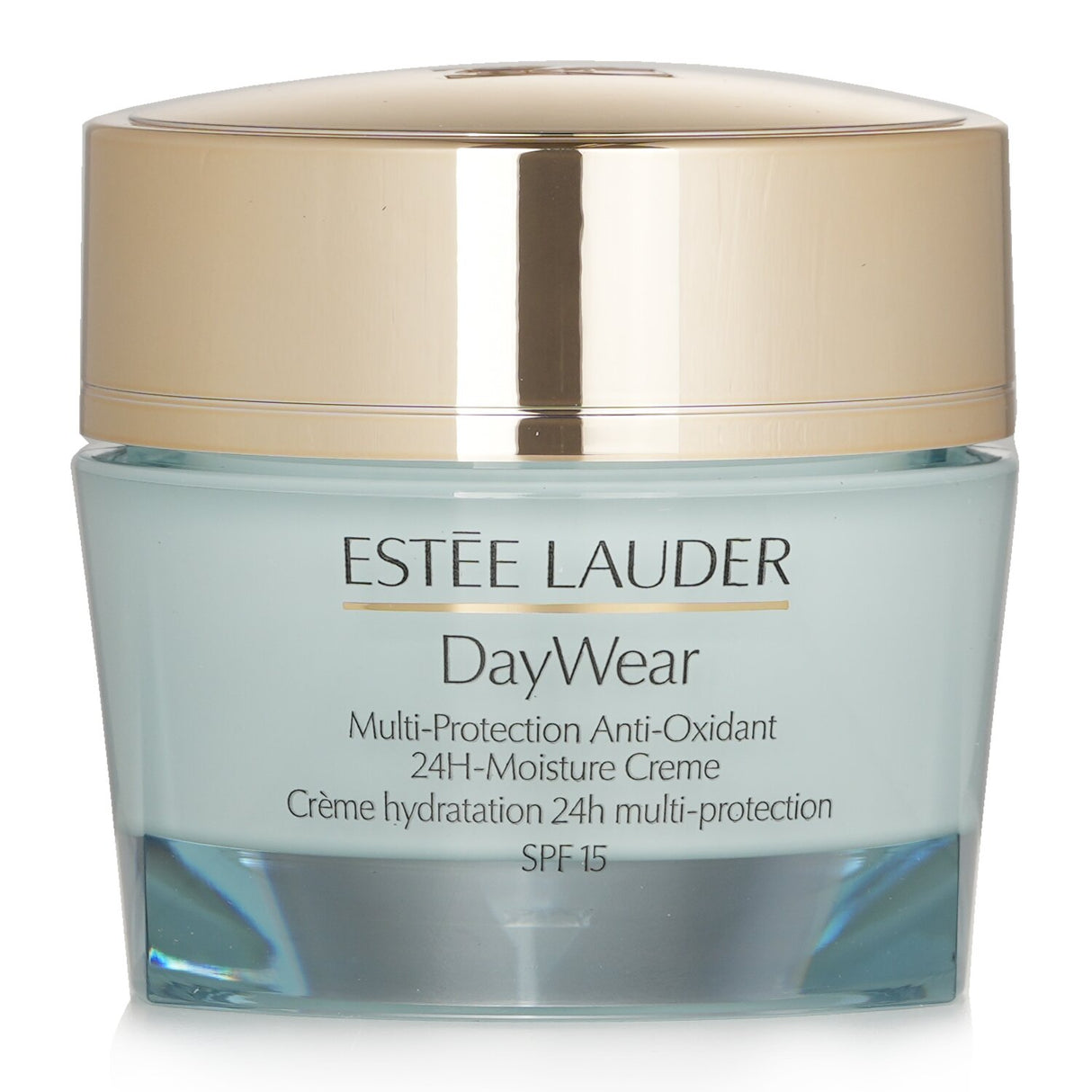 Estee Lauder DayWear cream, 24H moisture with SPF 15, anti-oxidant complex, cucumber scent for youthful radiance.