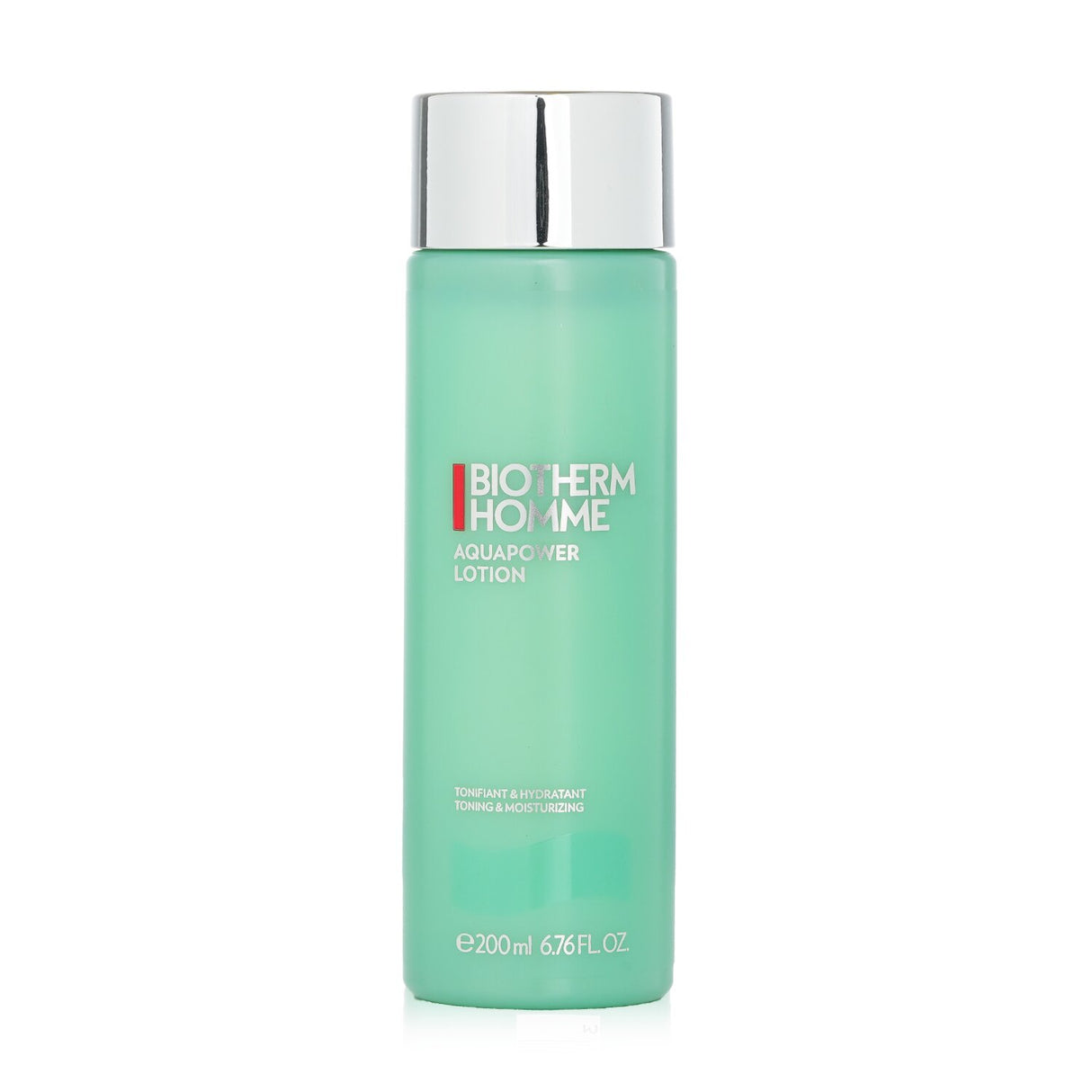 Biotherm Homme Aquapower Lotion 200ml, a hydrating after-shave lotion for men, soothes and revitalizes sensitive skin.