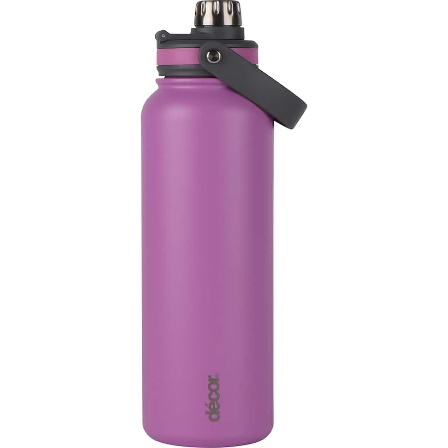 Decor Adventurer Stainless Steel Water Bottle Double Wall 1.2L