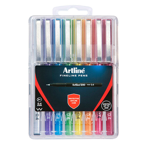Artline 200 Bright Fineline 0.4mm Wl8 Hc
