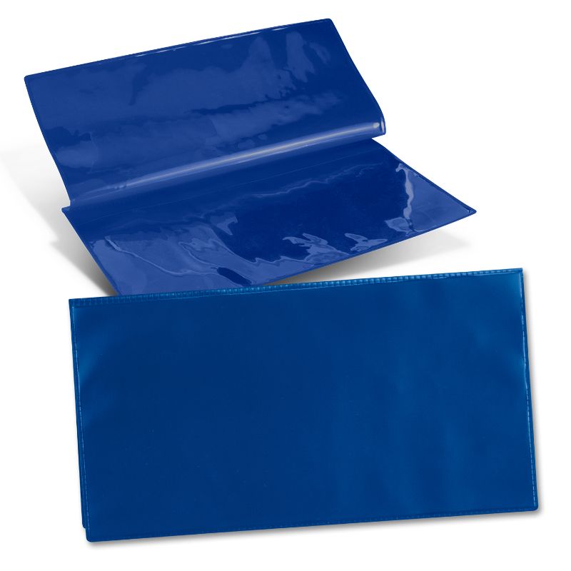 Travel Wallet - Vinyl Blue (50 Units)
