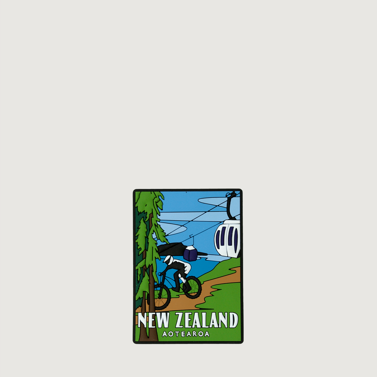 Moana Road - NZ Magnets - Mountain Biking and Gondola - Pack of 6