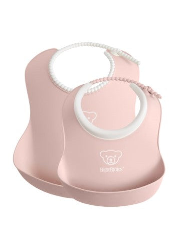 Bib Set - BABY BJORN Powder Pink (2pk)