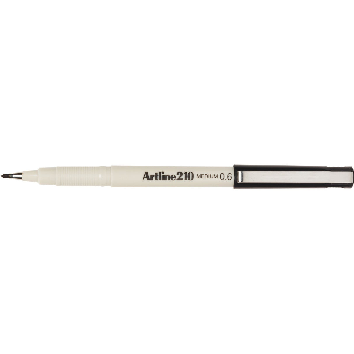 Artline 210 Fineliner Pen 0.6mm Black -12 units