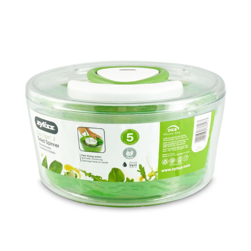 Salad Spinner - Zyliss Easy Spin 2' Small (Green)