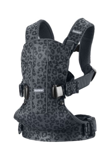 Baby Carrier - BABY BJORN ONE 3D Mesh (Anthracite/Leopard)