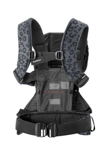 Baby Carrier - BABY BJORN ONE 3D Mesh (Anthracite/Leopard)