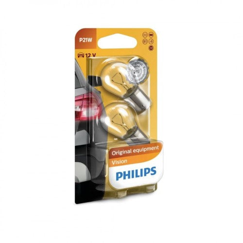 PHILIPS P21W BA15S 12V BLISTER TWIN - PHILIPS