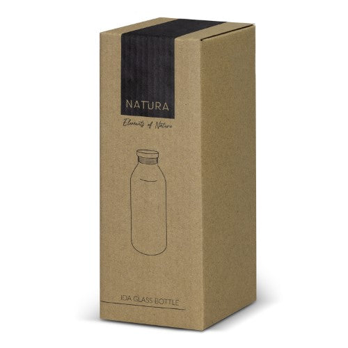 Glass Bottle - NATURA Ida (Frosted Clear)