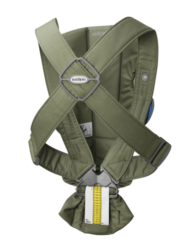 Baby Carrier - BABY BJORN Mini Woven (Dark Green)