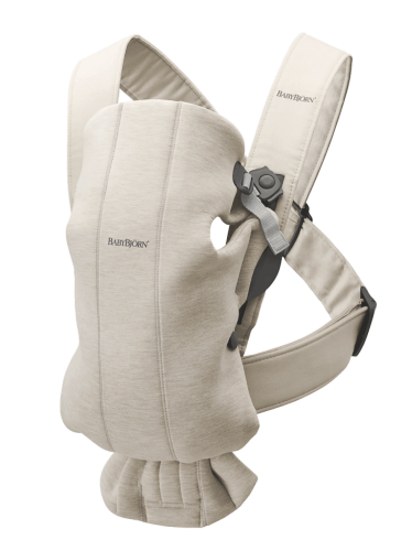 Baby Carrier - BABY BJORN MINI 3D Jersey (Light Beige)