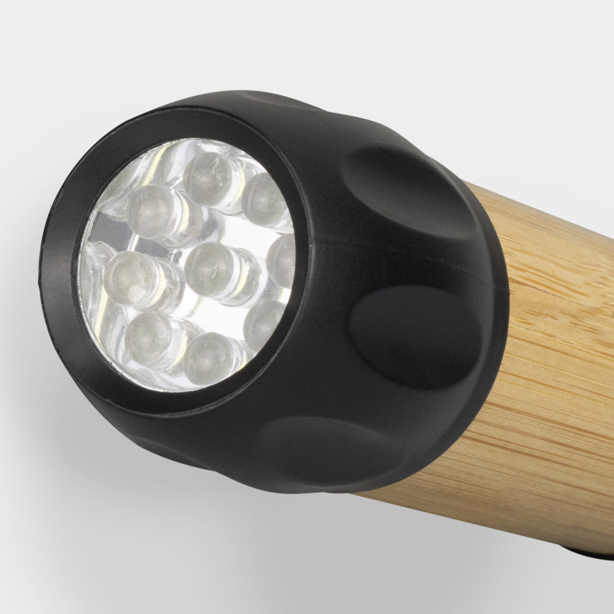 Compact Bamboo LED Flashlight Navigator - Pack of 15