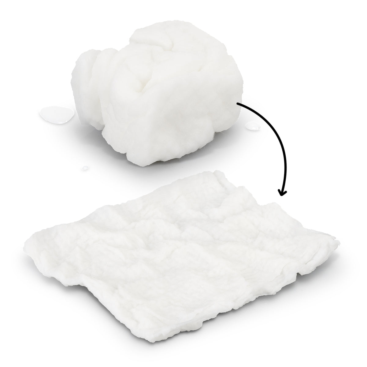 Compact Compressed Travel Towel Viscose Rayon - Pack of 50