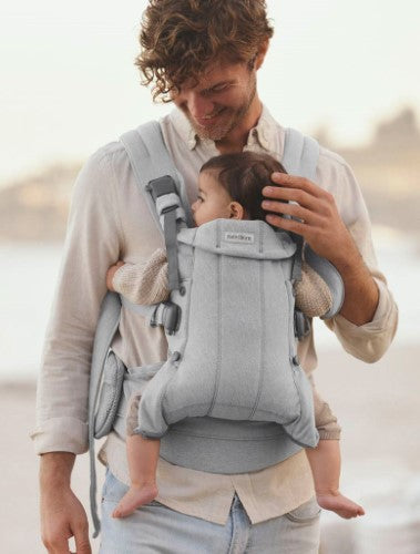 Baby Carrier - BABY BJORN Harmony Woven Melange (Light Grey)