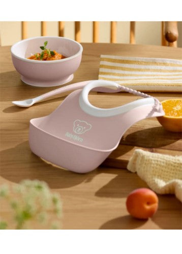 Baby Feeding Set - BABY BJORN Powder Pink (3pc)