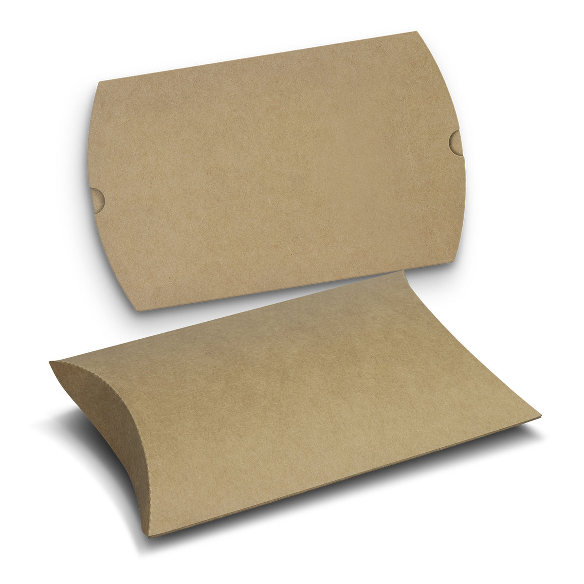 Large Pillow Gift Packaging Boxes Natural - Pack of 100
